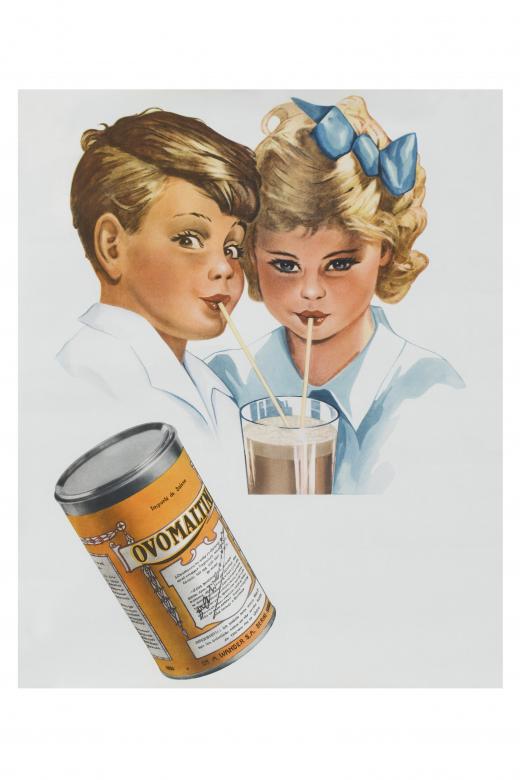 A delicious source of energy for the whole family. Children went crazy for Ovomaltine (poster from 1942). © Wander AG