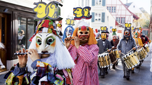 Il Carnevale di Basilea © Switzerland Tourism