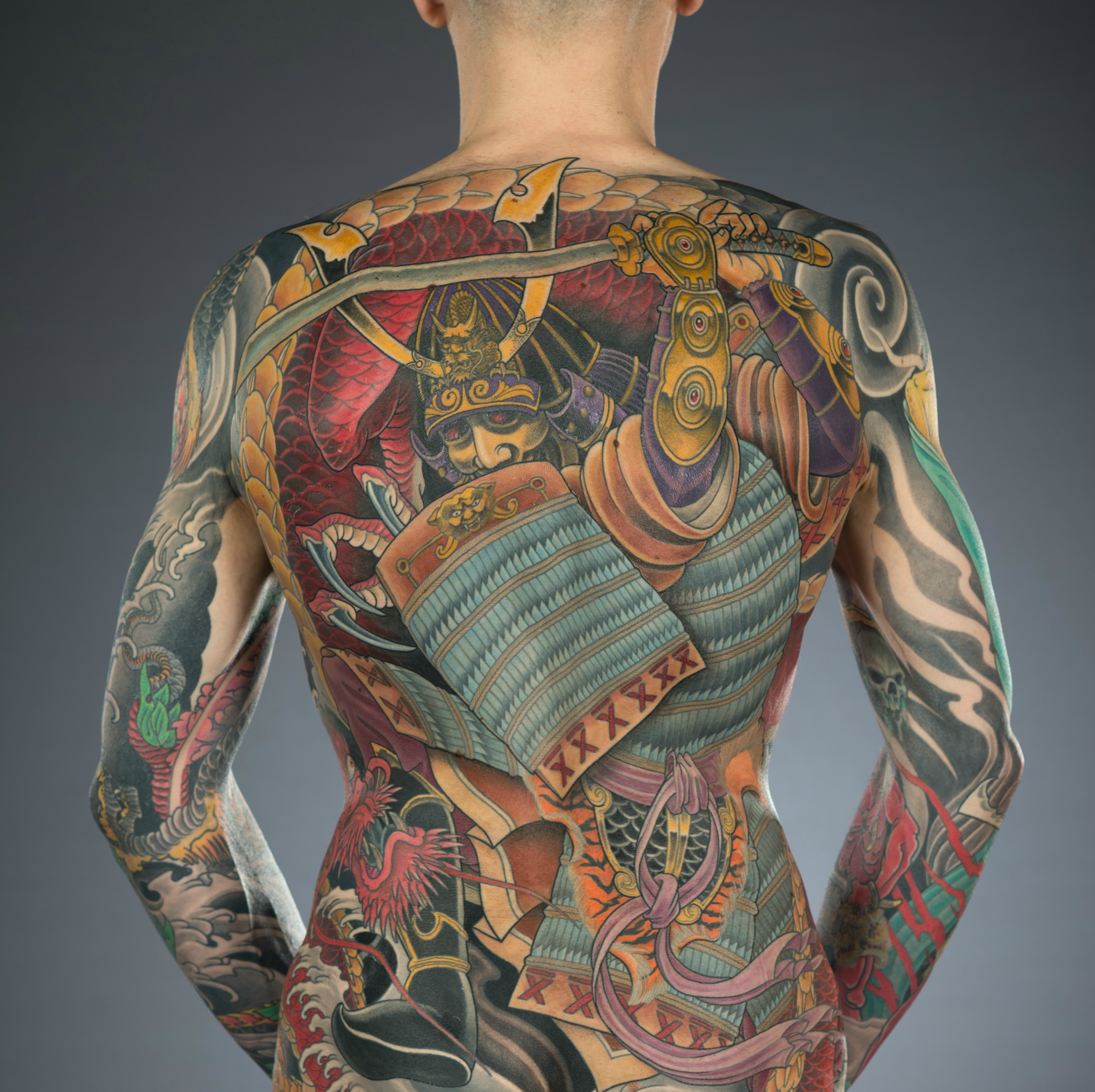 Tattoos created by Sailor Bit at the 2015 World Championships 