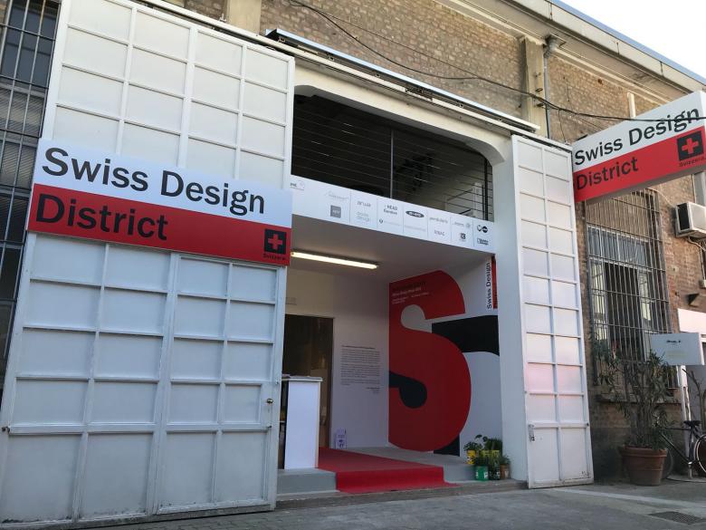 Entrata dello Swiss Design District in via Tortona 31 © Consolato generale di Svizzera a Milano