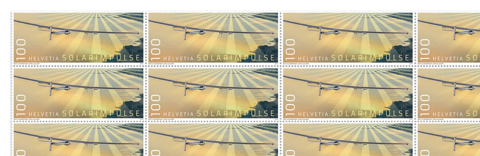 Solar Impulse Stamp