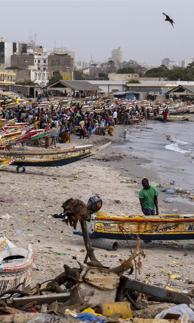  El río Senegal es una fuente de vida y trabajo para las comunidades costeras © SDC