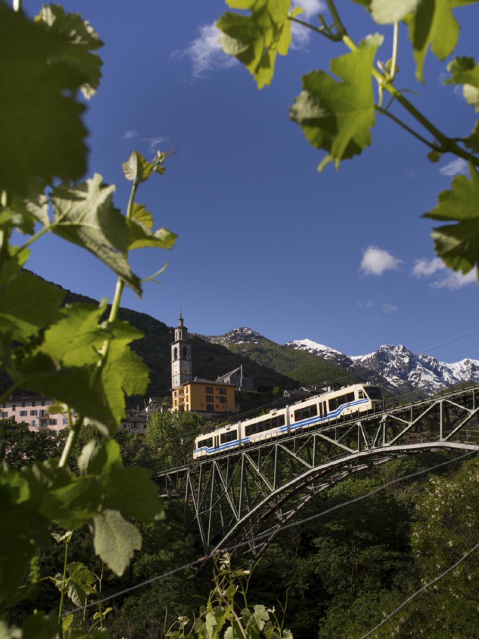 Centovalli Express, Intragna, Ticino. © Swiss Travel System AG