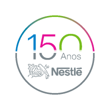 Nestlé logo 150 anos