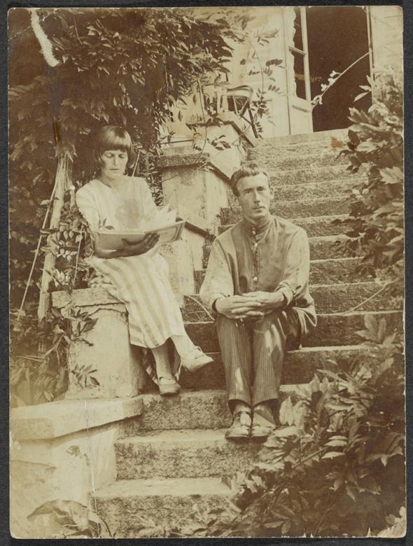Emmy und Hugo, 1921 in Agnuzzo, Tessin