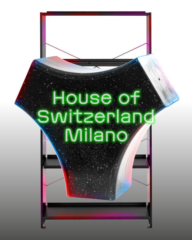 Key visual House of Switzerland Milano Design Week 2023