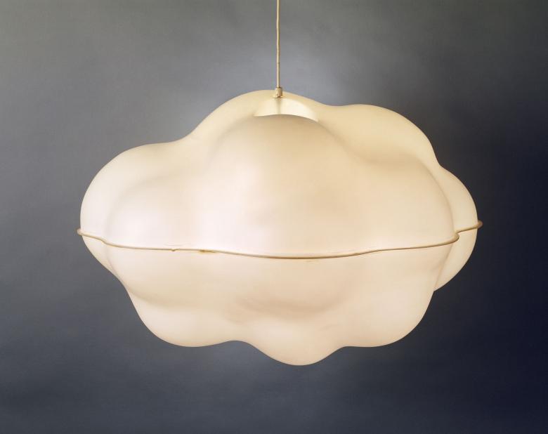 The cloud lamp created in 1970 by Susi and Ueli Berger