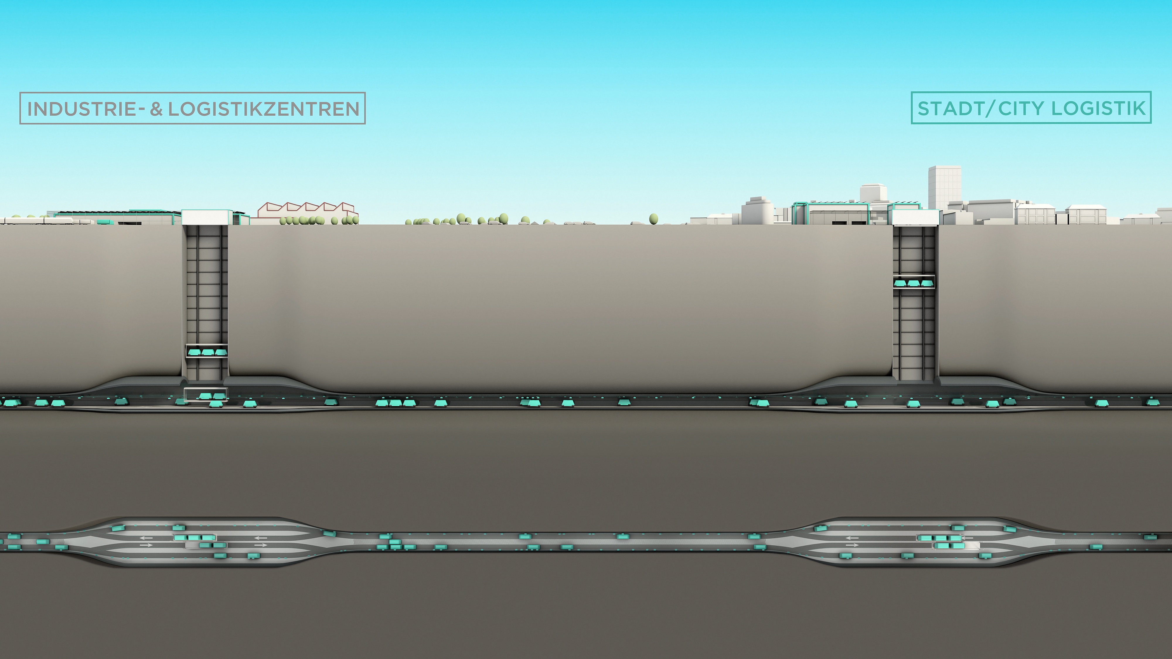 CST, lift and tunnel simulation