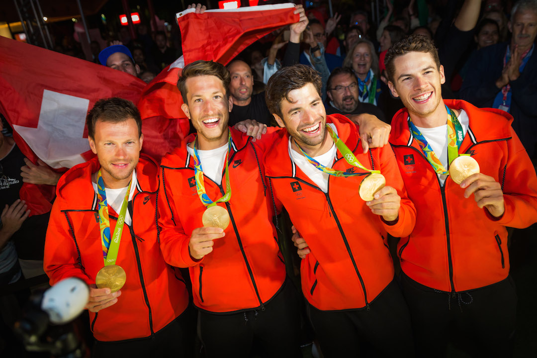 Swiss Four Rowing Team