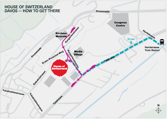 Map House of Switzerland