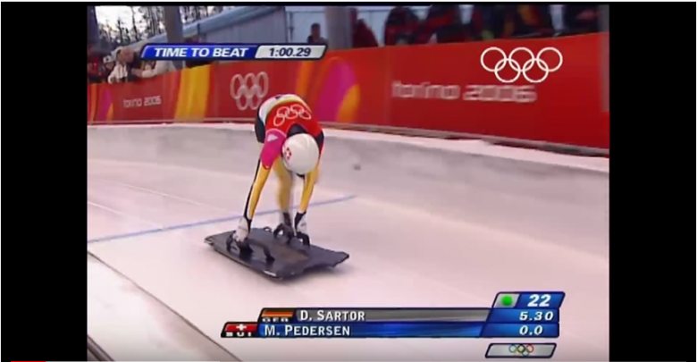 Pedersen - Skeleton - Women's Individual - Turin 2006 Winter Olympic Games