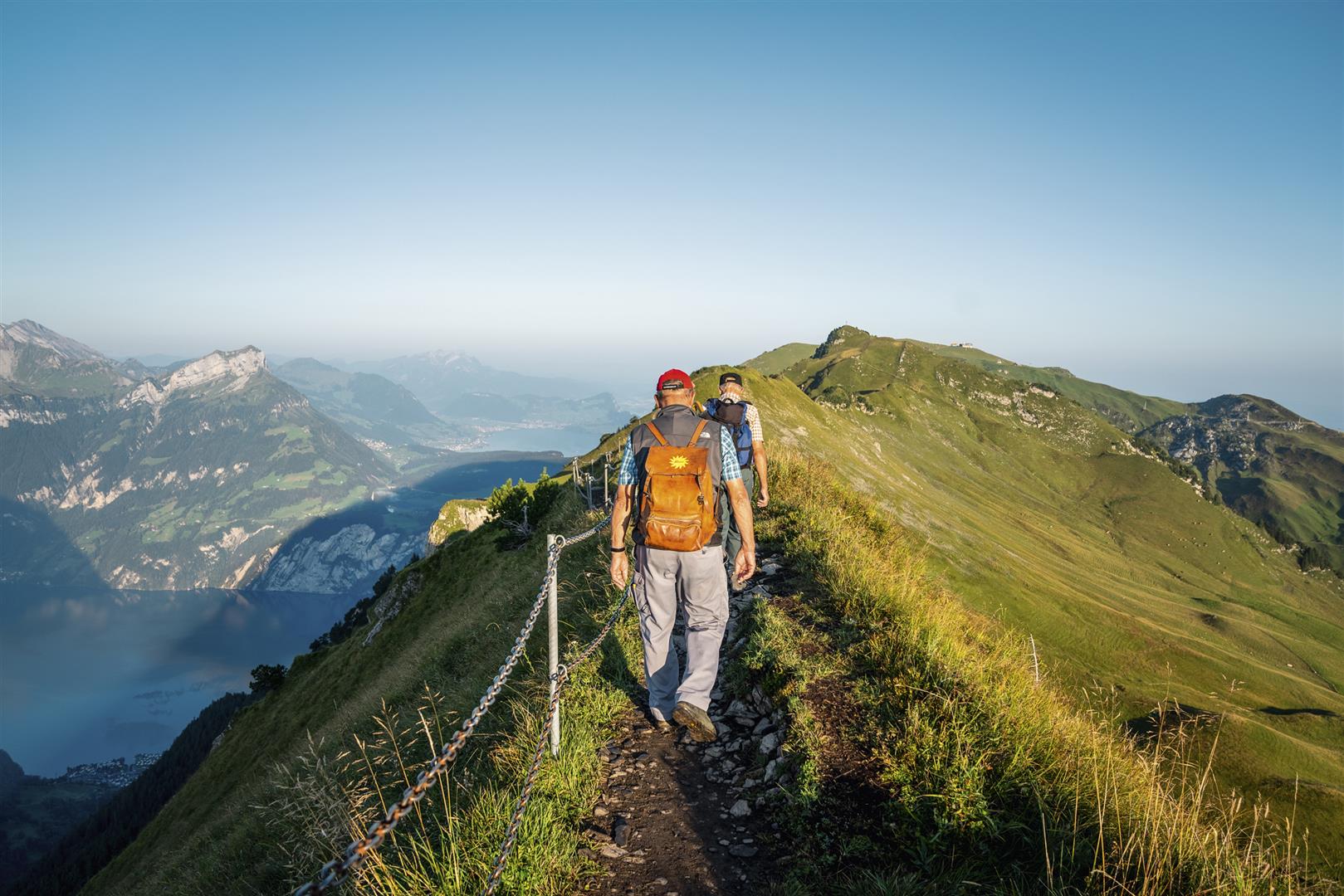 Hiking in Stoos