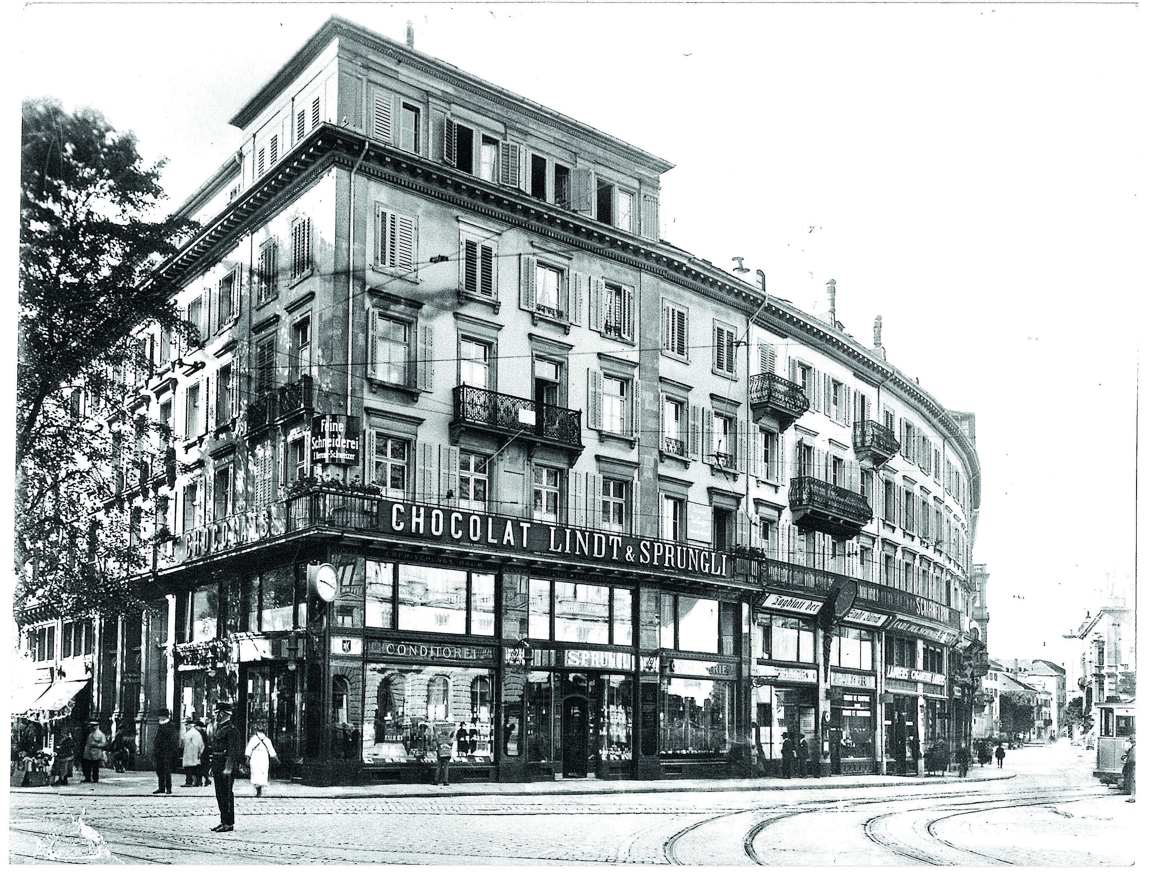 Sprungli-Haus nach Umbau 1910