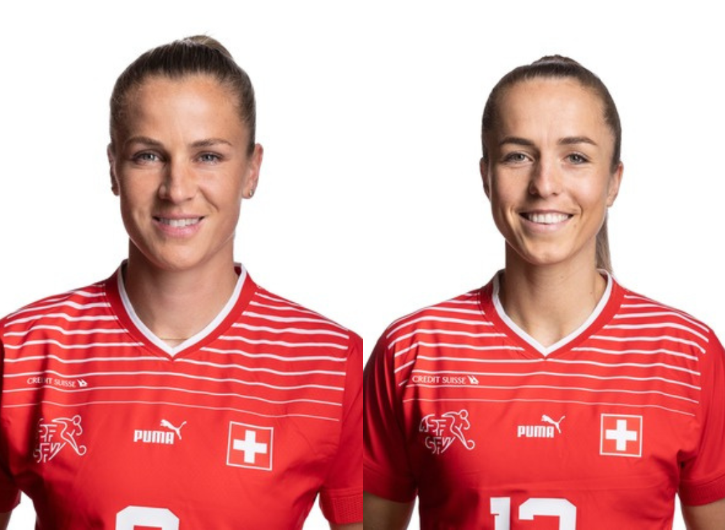 Ana Crnogorcevic et Lia Wälti évoluent à l’étranger, comme de nombreuses autres joueuses suisses. © Keystone