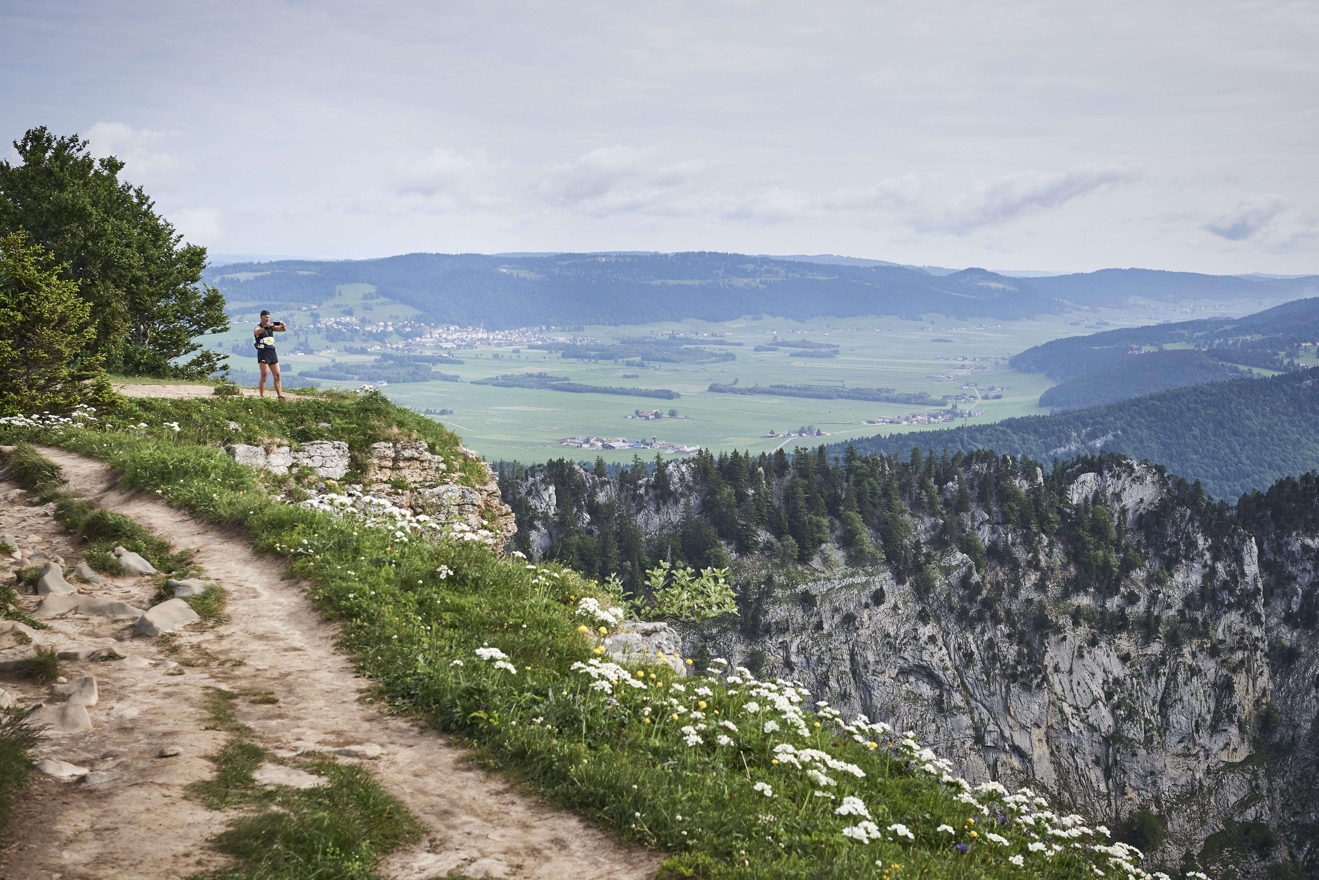 Atemberaubende Aussicht auf dem Swiss Canyon Trail