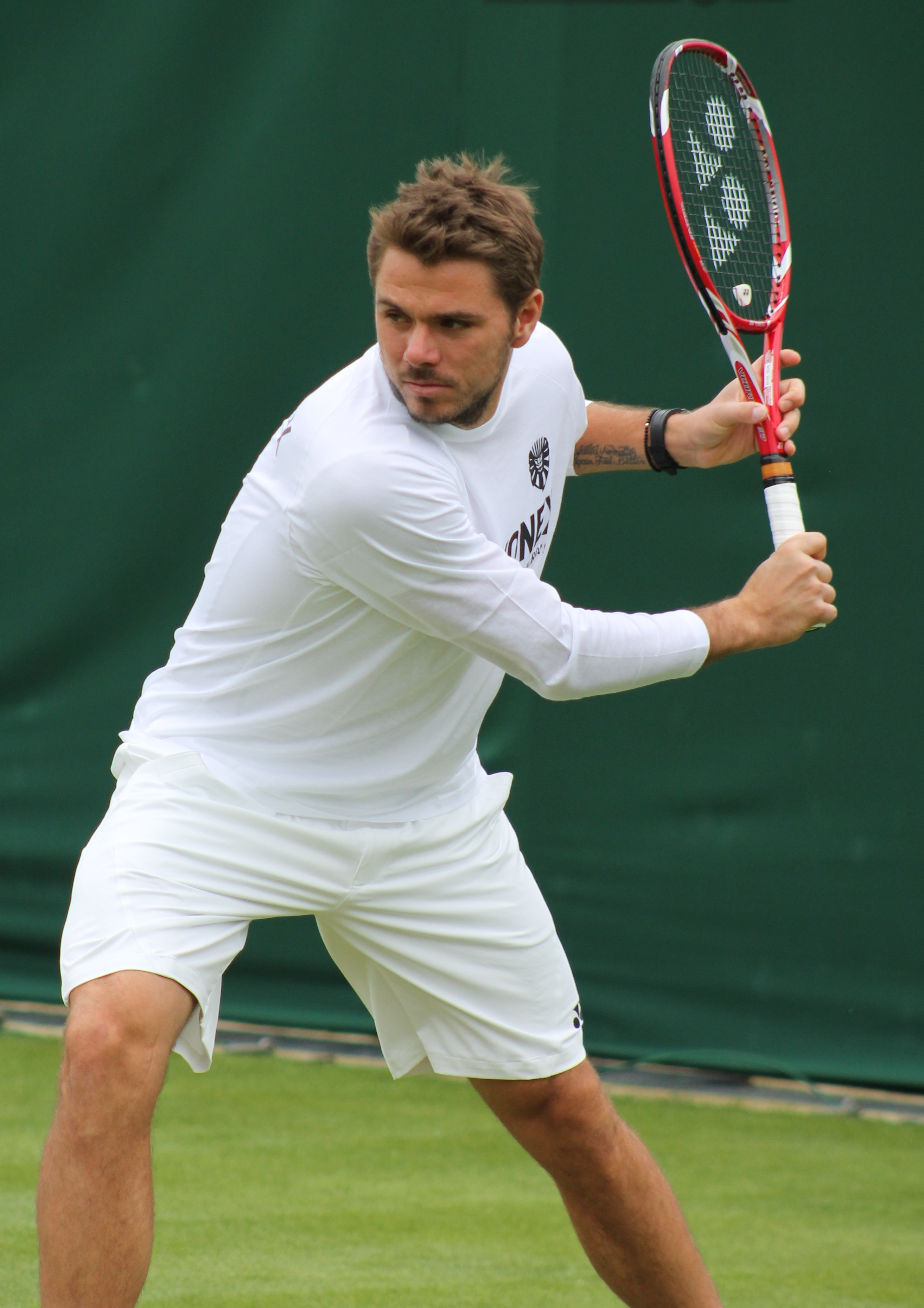 Stanislas Wawrinka Wimbledon 2013 © Wikipedia