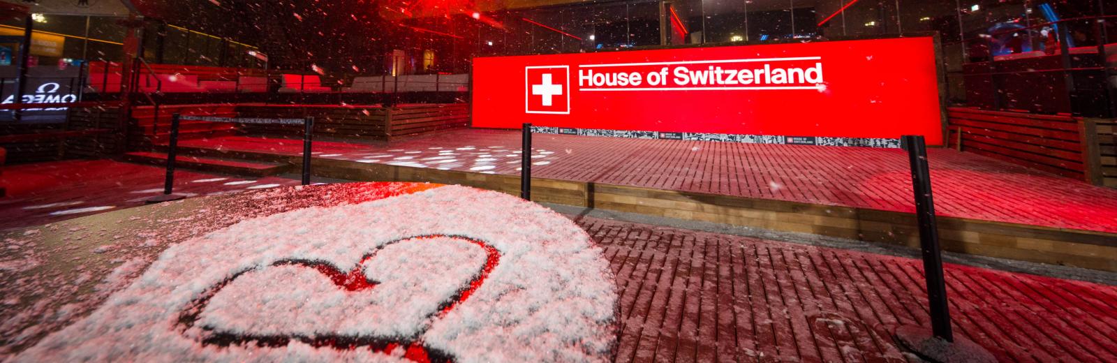 House of Switzerland Winter Olympic Games