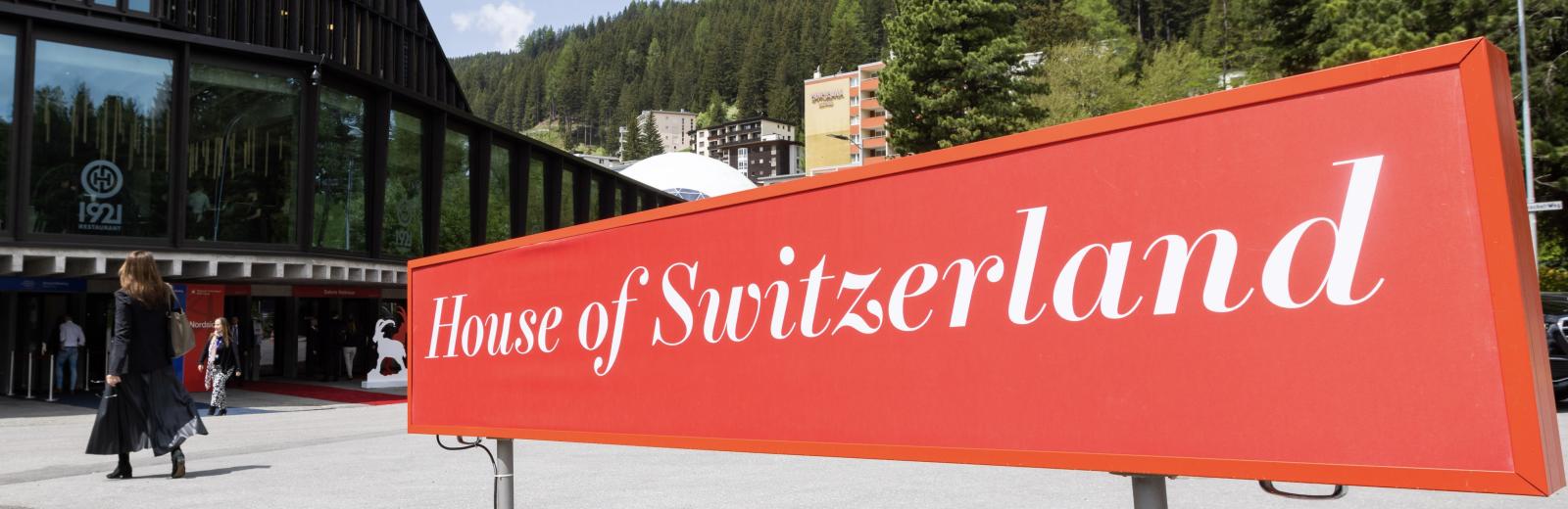 Entrata House of Switzerland WEF 2022