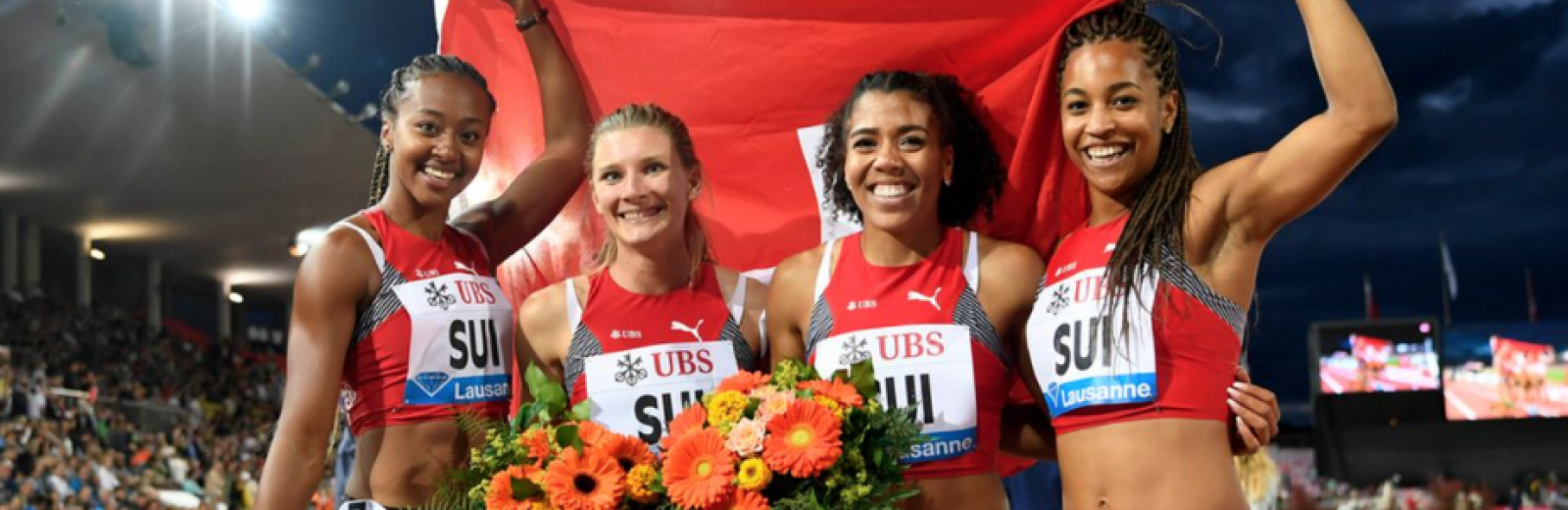 2)	En 2018, elles pulvérisent le record suisse lors d’Athletissima à Lausanne