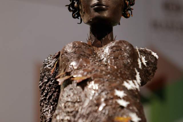 Details of Géraldine Maras's creation