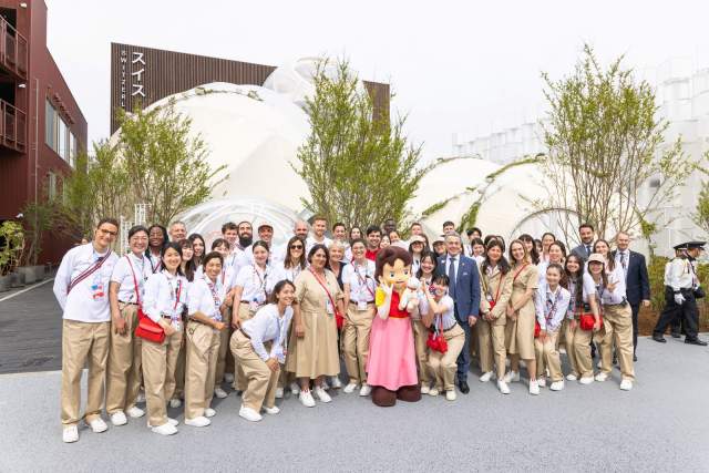 team swiss pavilion osaka