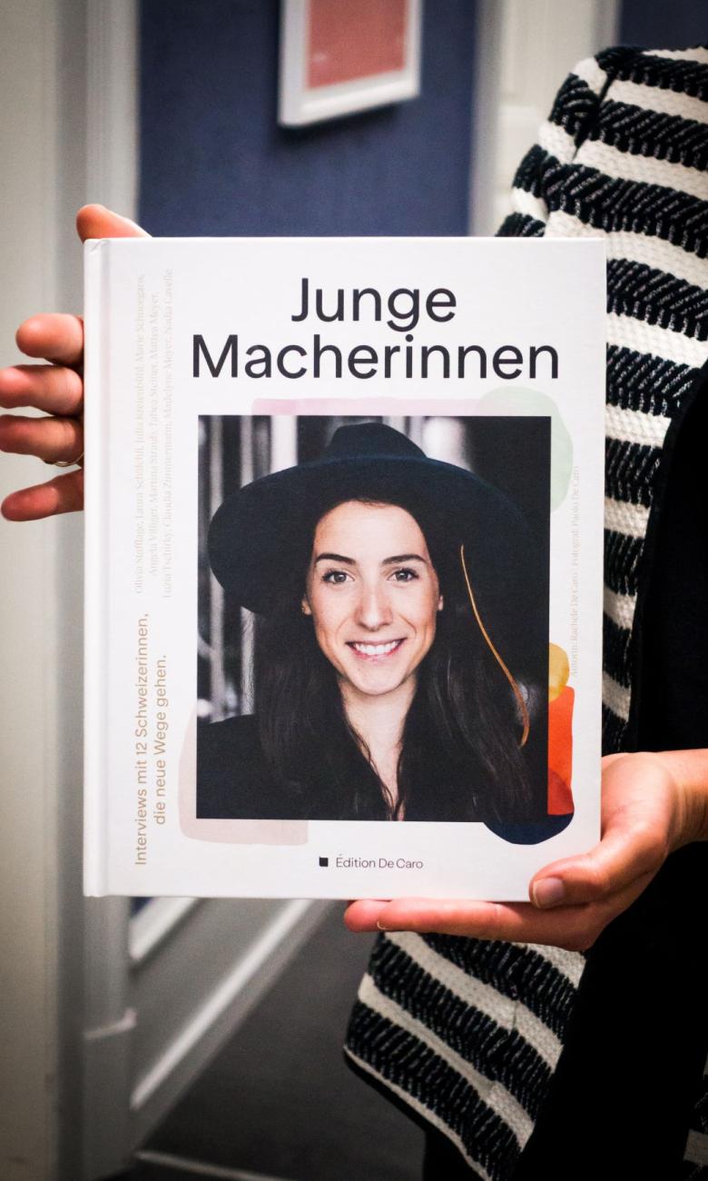 Rachele De Caro, "Junge Macherinnen. Interviews mit 12 Schweizerinnen, die neue Wege gehen", Einsiedeln, Édition De Caro, 2019