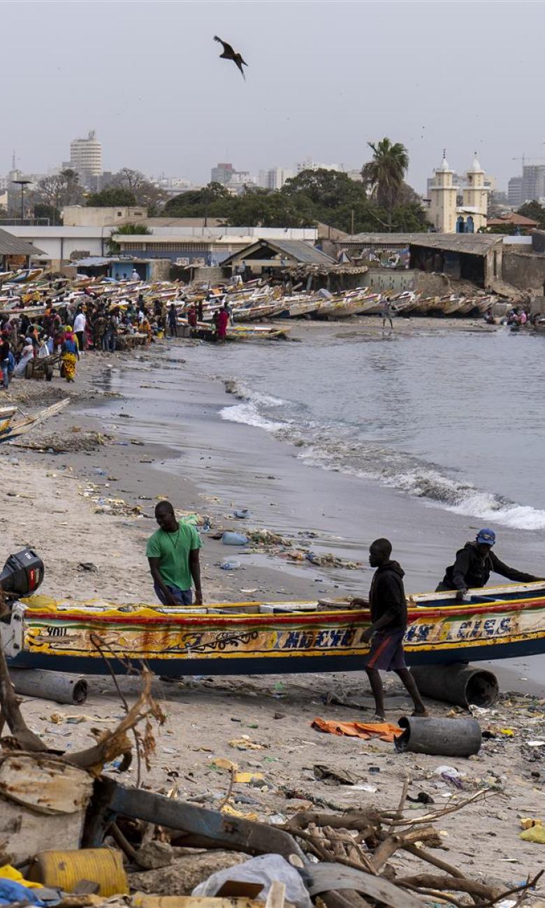 Le fleuve Sénégal est une source de vie et de travail pour les communautés côtières © DDC