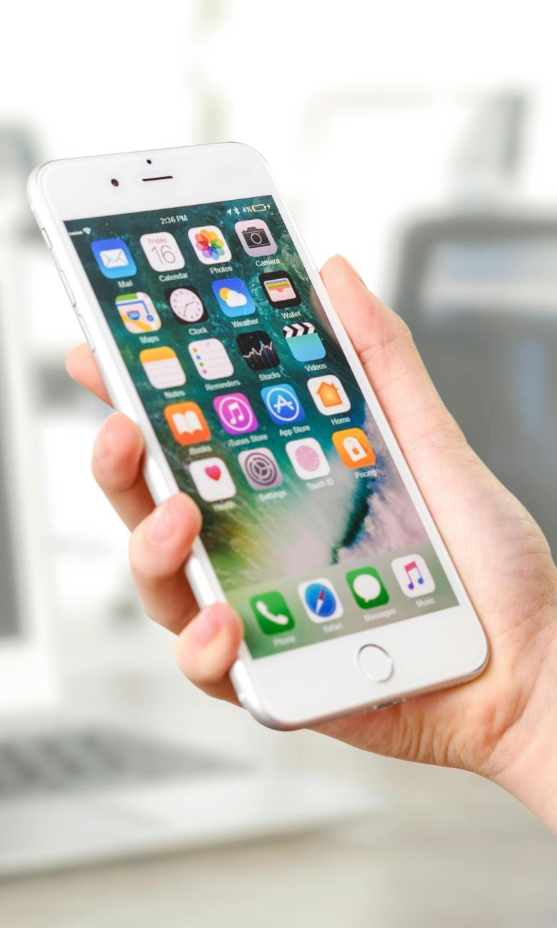 mobile phone portrait image