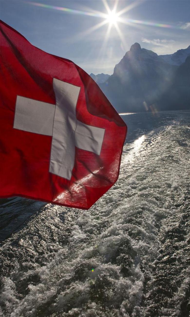 Le drapeau suisse, un plus pour le pays